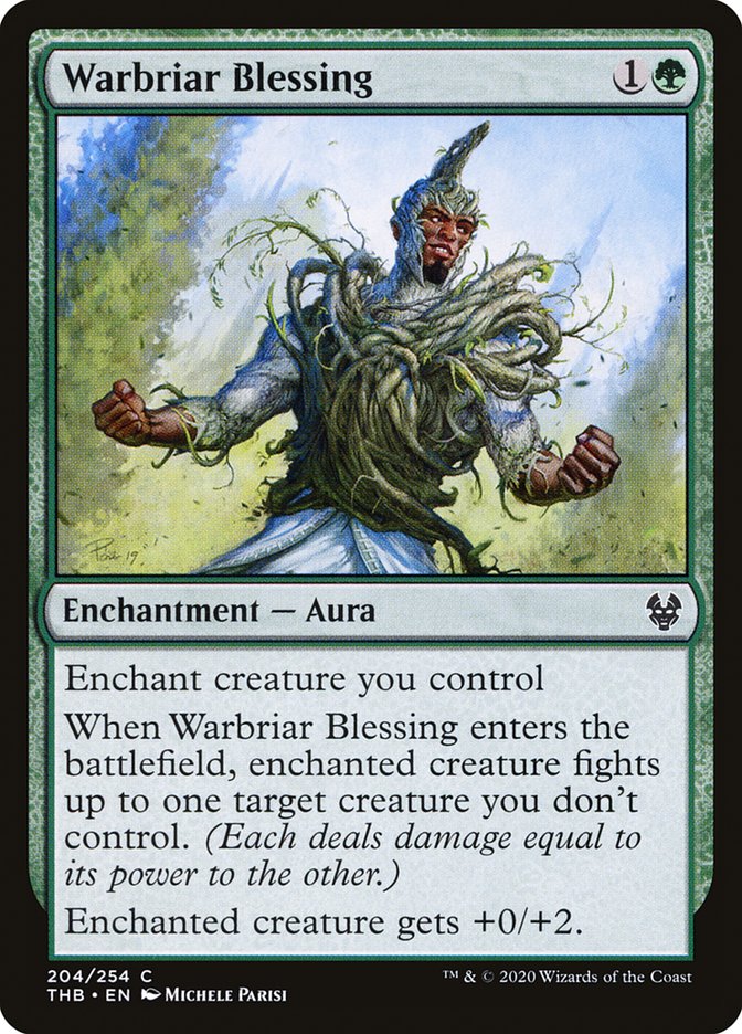 Warbriar Blessing [Theros Beyond Death] | Gear Gaming Bentonville