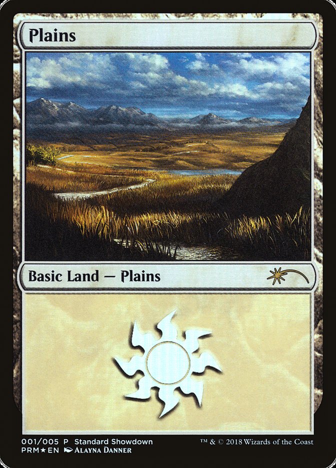 Plains (Alayna Danner) [Standard Showdown Promos] | Gear Gaming Bentonville