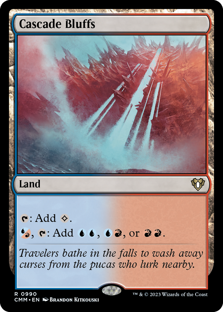 Cascade Bluffs [Commander Masters] | Gear Gaming Bentonville