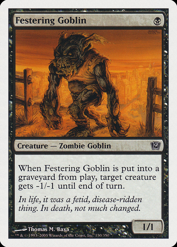 Festering Goblin [Ninth Edition] | Gear Gaming Bentonville