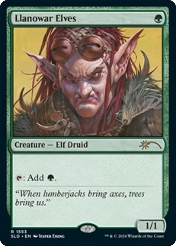 Llanowar Elves (1553) [Secret Lair Drop Series] | Gear Gaming Bentonville