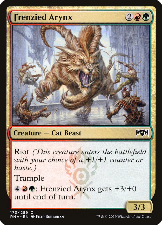 Frenzied Arynx [Ravnica Allegiance] | Gear Gaming Bentonville
