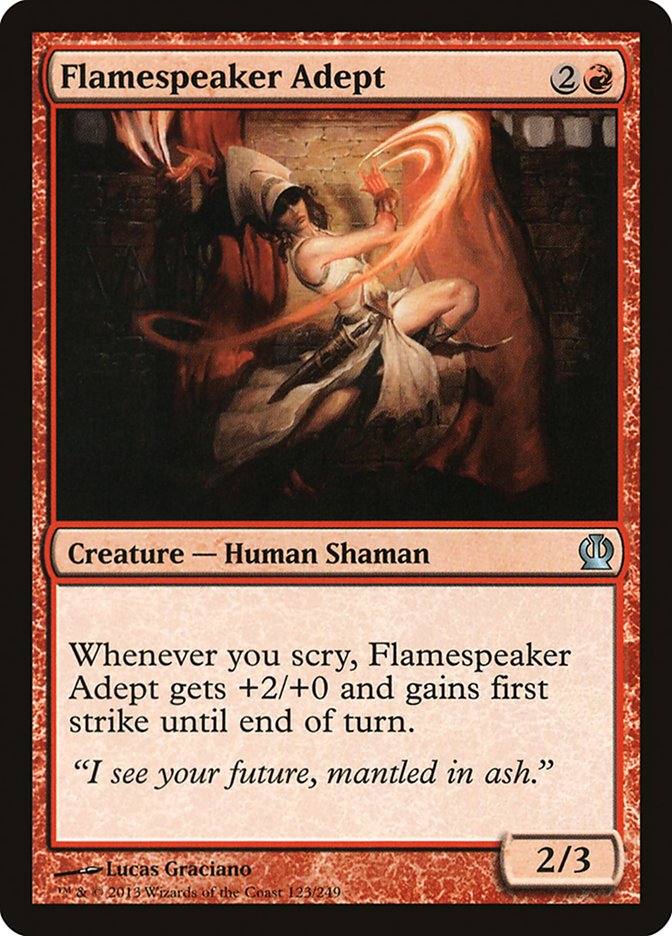 Flamespeaker Adept [Theros] | Gear Gaming Bentonville