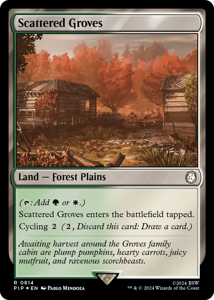 Scattered Groves (Surge Foil) [Fallout] | Gear Gaming Bentonville