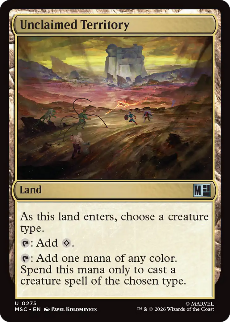 Unclaimed Territory [Marvel Super Heroes Commander] | Gear Gaming Bentonville