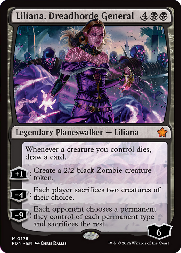 Liliana, Dreadhorde General [Foundations] | Gear Gaming Bentonville