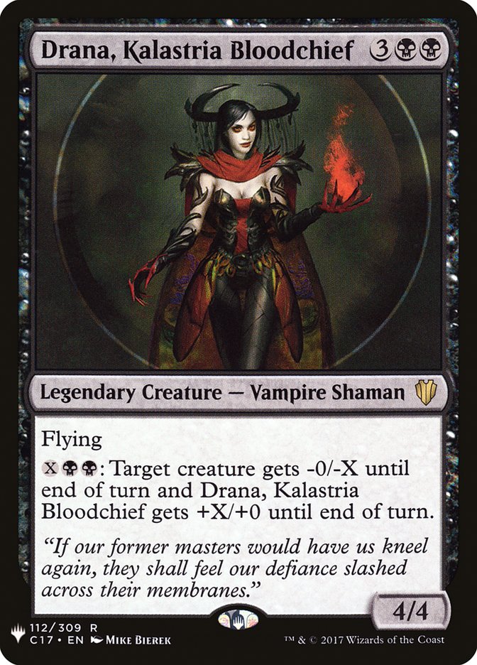 Drana, Kalastria Bloodchief [The List] | Gear Gaming Bentonville