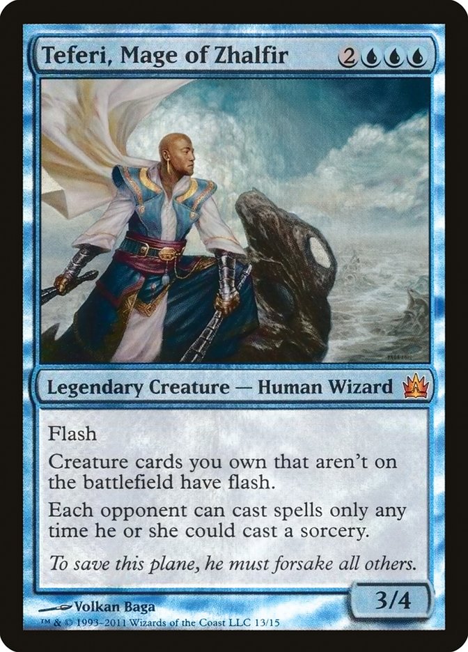 Teferi, Mage of Zhalfir [From the Vault: Legends] | Gear Gaming Bentonville