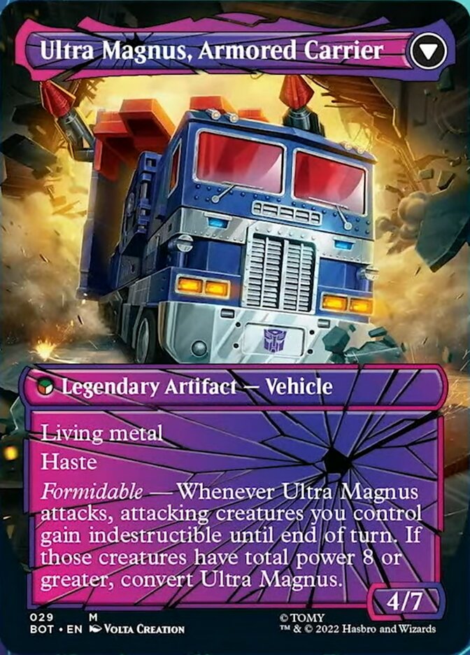 Ultra Magnus, Tactician // Ultra Magnus, Armored Carrier (Shattered Glass) [Transformers] | Gear Gaming Bentonville