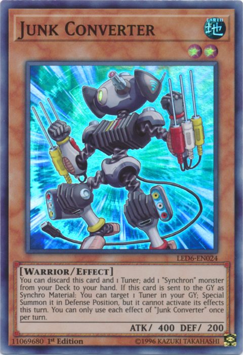 Junk Converter [LED6-EN024] Super Rare | Gear Gaming Bentonville