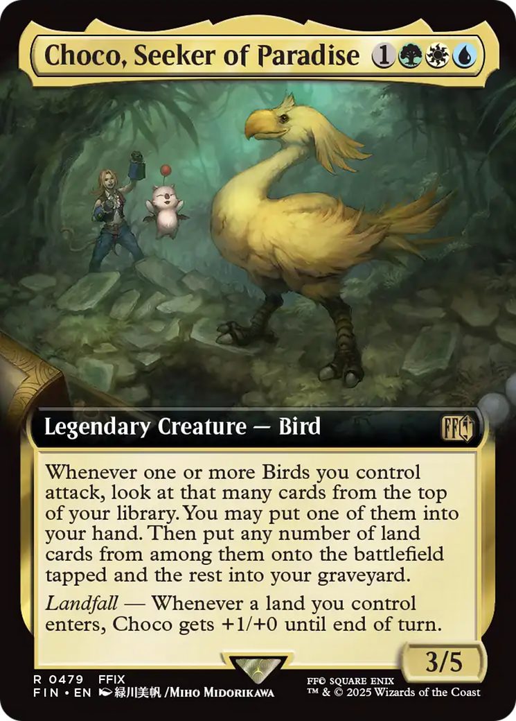 Choco, Seeker of Paradise (Extended Art) [FINAL FANTASY] | Gear Gaming Bentonville