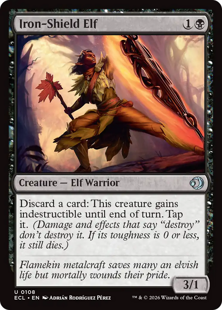 Iron-Shield Elf [Lorwyn Eclipsed] | Gear Gaming Bentonville