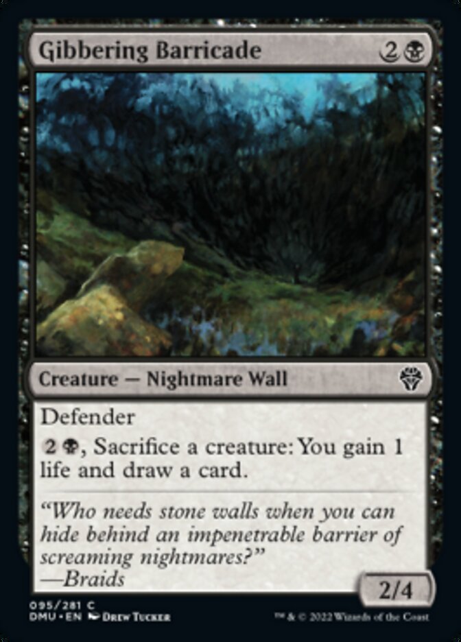 Gibbering Barricade [Dominaria United] | Gear Gaming Bentonville