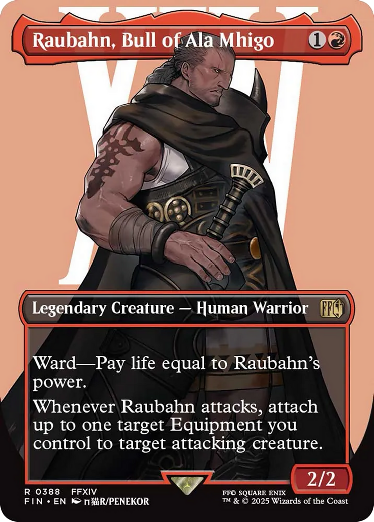 Raubahn, Bull of Ala Mhigo (Borderless) [FINAL FANTASY] | Gear Gaming Bentonville