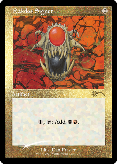 Rakdos Signet (Retro) (Foil Etched) [Secret Lair Drop Series] | Gear Gaming Bentonville