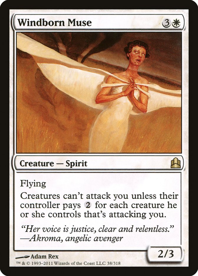 Windborn Muse [Commander 2011] | Gear Gaming Bentonville
