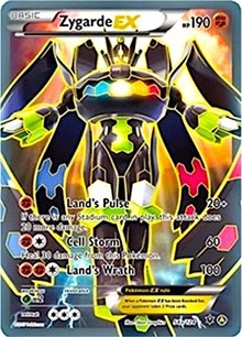 Zygarde EX (54a/124) (Alternate Art Promo) [XY: Fates Collide] | Gear Gaming Bentonville