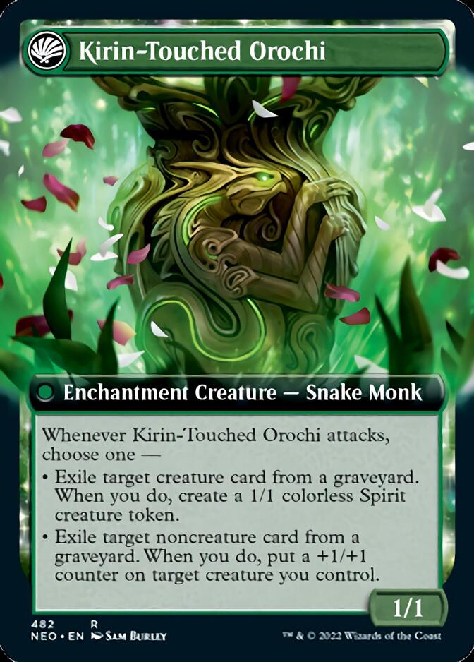 Teachings of the Kirin // Kirin-Touched Orochi (Extended Art) [Kamigawa: Neon Dynasty] | Gear Gaming Bentonville