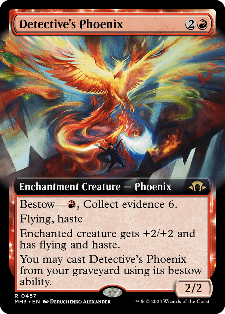 Detective's Phoenix (Extended Art) [Modern Horizons 3] | Gear Gaming Bentonville