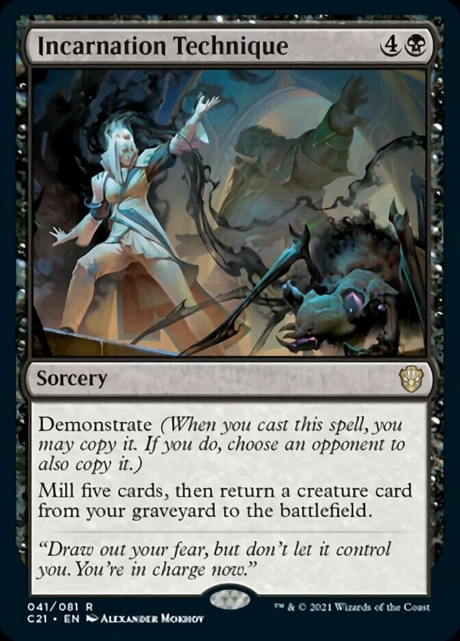 Incarnation Technique [Commander 2021] | Gear Gaming Bentonville