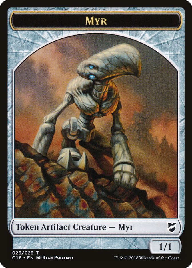Myr Token (023/026) [Commander 2018 Tokens] | Gear Gaming Bentonville