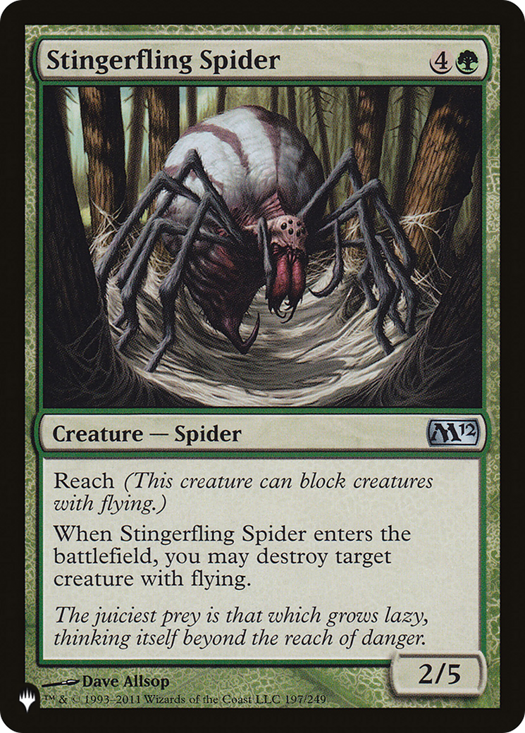 Stingerfling Spider [The List Reprints] | Gear Gaming Bentonville