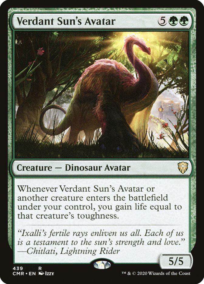 Verdant Sun's Avatar [Commander Legends] | Gear Gaming Bentonville