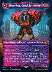Blitzwing, Cruel Tormentor // Blitzwing, Adaptive Assailant (Shattered Glass) [Transformers] | Gear Gaming Bentonville