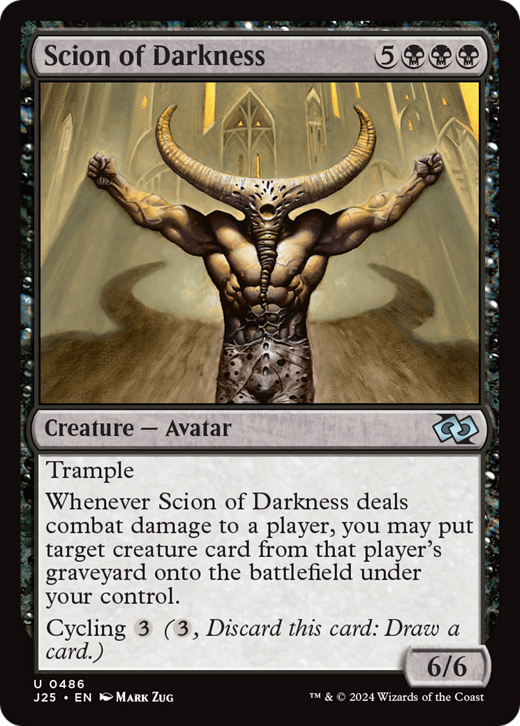 Scion of Darkness [Foundations Jumpstart] | Gear Gaming Bentonville