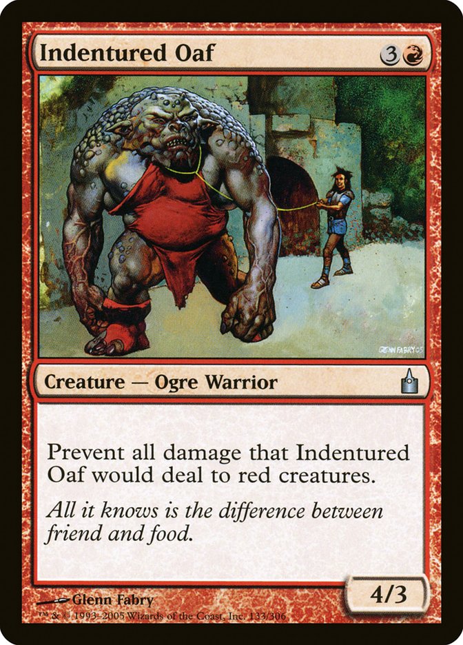 Indentured Oaf [Ravnica: City of Guilds] | Gear Gaming Bentonville