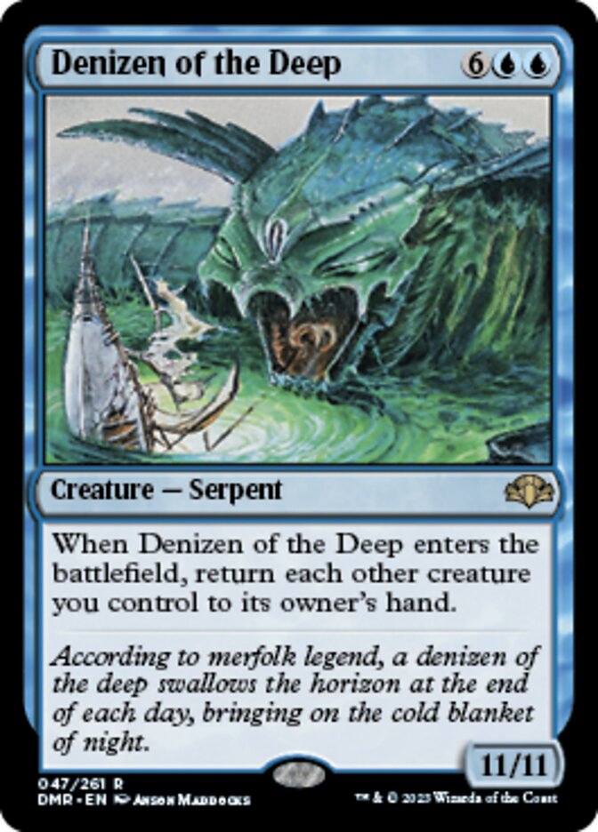 Denizen of the Deep [Dominaria Remastered] | Gear Gaming Bentonville