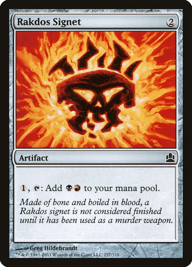 Rakdos Signet [Commander 2011] | Gear Gaming Bentonville