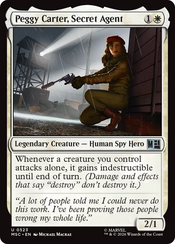 Peggy Carter, Secret Agent [Marvel Super Heroes Commander] | Gear Gaming Bentonville