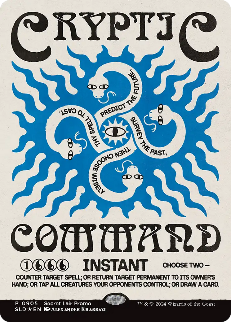 Cryptic Command (Rainbow Foil) [Secret Lair Drop Series] | Gear Gaming Bentonville