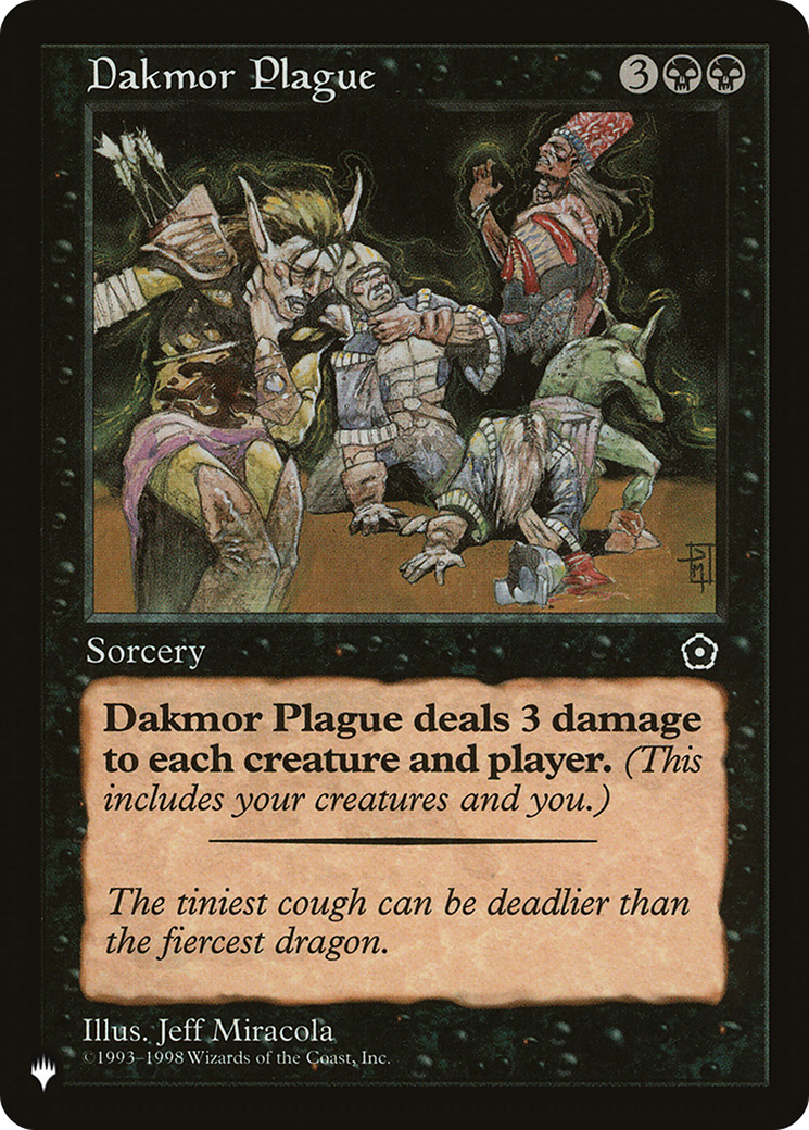 Dakmor Plague [The List Reprints] | Gear Gaming Bentonville