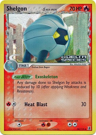 Shelgon (54/113) (Delta Species) (Stamped) [EX: Delta Species] | Gear Gaming Bentonville