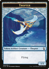 Myr (007) // Thopter (008) Double-Sided Token [Commander 2018 Tokens] | Gear Gaming Bentonville