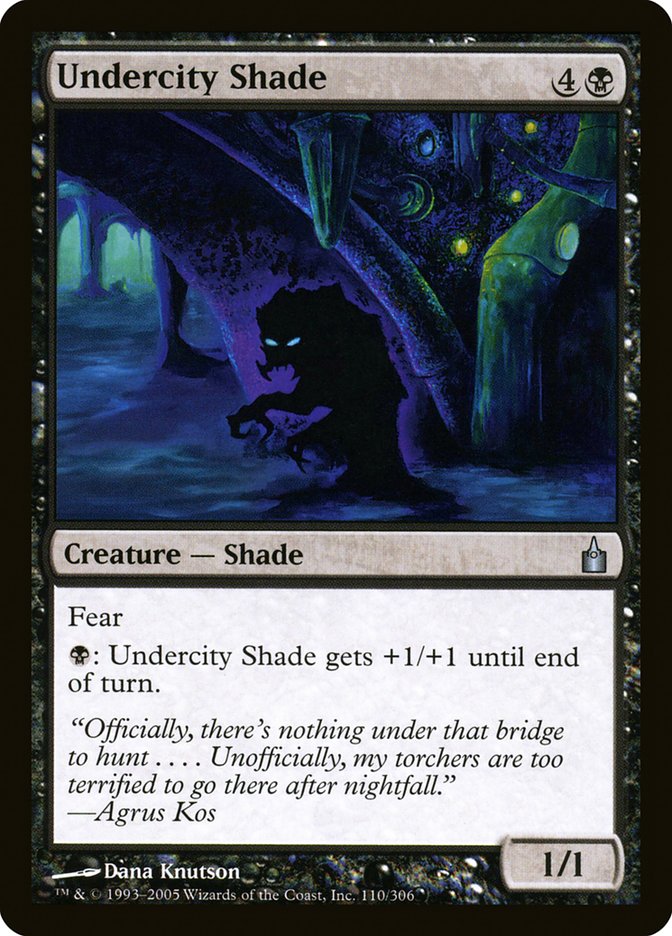 Undercity Shade [Ravnica: City of Guilds] | Gear Gaming Bentonville