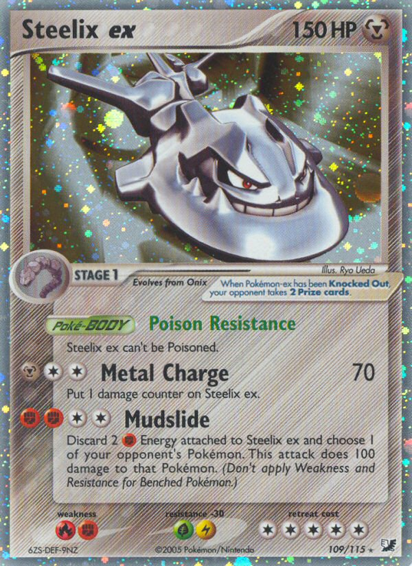 Steelix ex (109/115) [EX: Unseen Forces] | Gear Gaming Bentonville