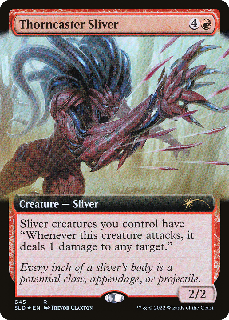 Thorncaster Sliver (Extended Art) [Secret Lair Drop Series] | Gear Gaming Bentonville