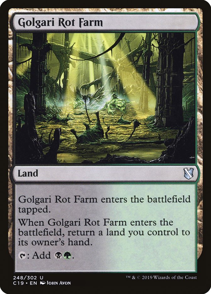Golgari Rot Farm [Commander 2019] | Gear Gaming Bentonville