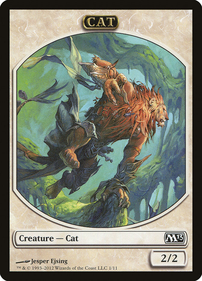 Cat Token [Magic 2013 Tokens] | Gear Gaming Bentonville