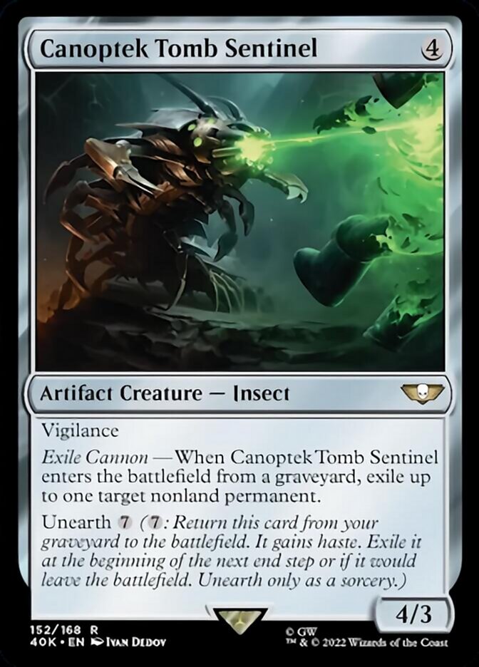 Canoptek Tomb Sentinel (Surge Foil) [Warhammer 40,000] | Gear Gaming Bentonville