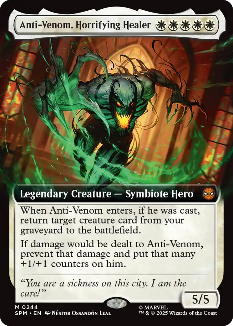 Anti-Venom, Horrifying Healer (Extended Art) [Marvel's Spider-Man] | Gear Gaming Bentonville