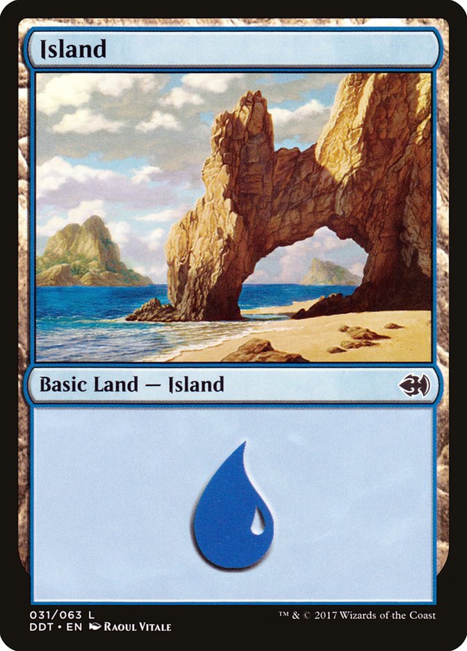Island (31) [Duel Decks: Merfolk vs. Goblins] | Gear Gaming Bentonville