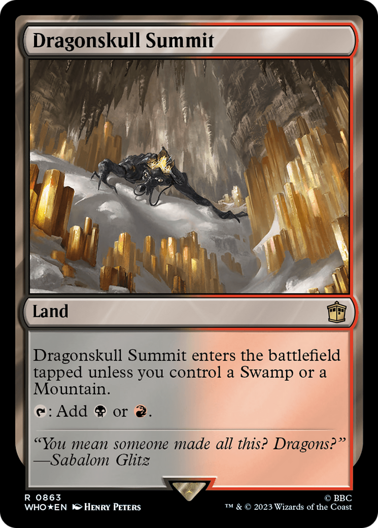 Dragonskull Summit (Surge Foil) [Doctor Who] | Gear Gaming Bentonville