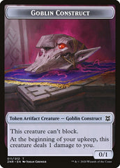Cat // Goblin Construct Double-Sided Token [Zendikar Rising Tokens] | Gear Gaming Bentonville