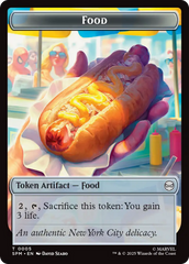 Spider // Food Double-Sided Token [Marvel's Spider-Man Tokens] | Gear Gaming Bentonville