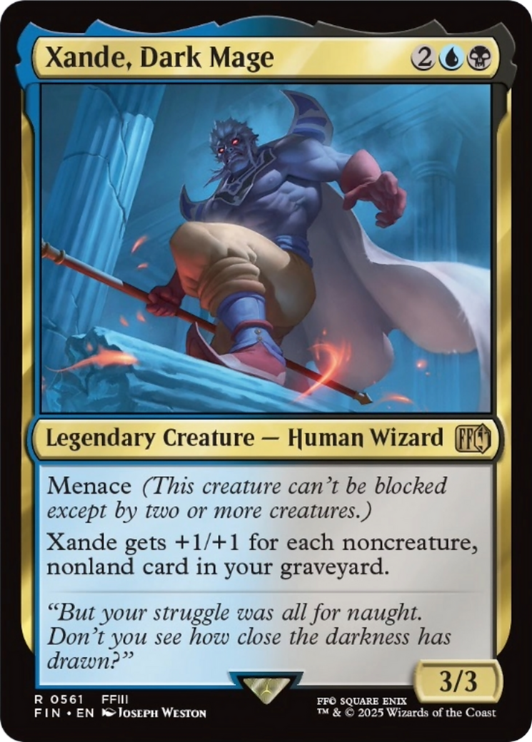 Xande, Dark Mage [FINAL FANTASY] | Gear Gaming Bentonville