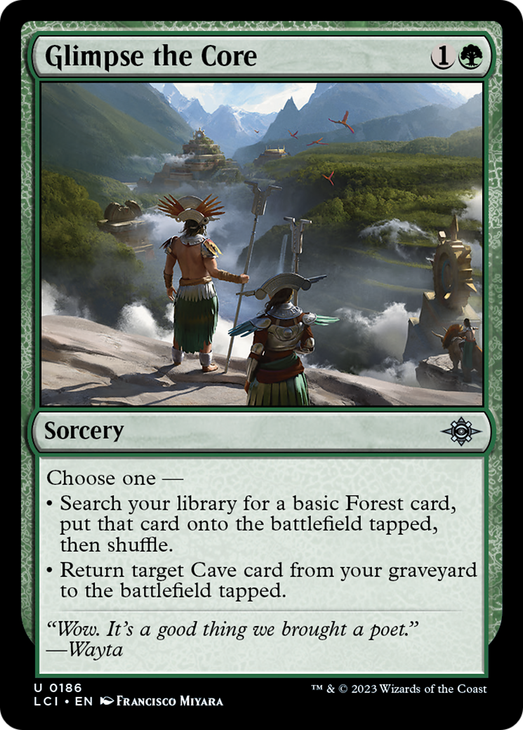 Glimpse the Core [The Lost Caverns of Ixalan] | Gear Gaming Bentonville